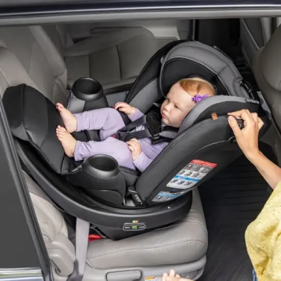 Evenflo Revolve 360 Extend All-in-One Rotational Convertible Car Seat with Quick Clean Cover image {18}