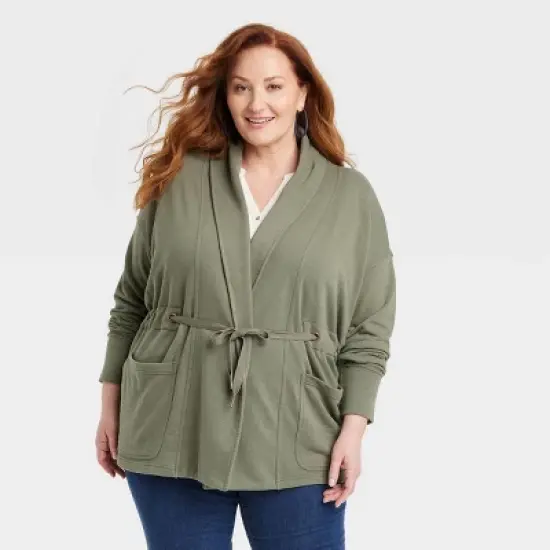 Women's Drape Front Jacket - Knox Rose&trade; image {5}