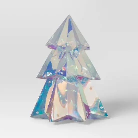 12.8" Christmas Lit Iridescent Tree Decor - Wondershop&trade; image {2}