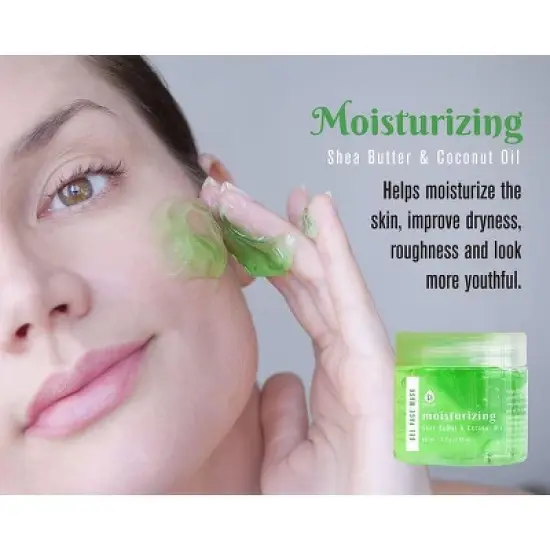 Pursonic 3 Pack Facial Therapy Gel Face Mask With Mask Applicator. image {2}