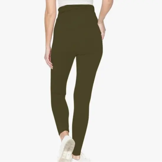 Women's Sports Pants Elastic Elastic Belly Support Pants Cross-Border Maternity Pants image {3}