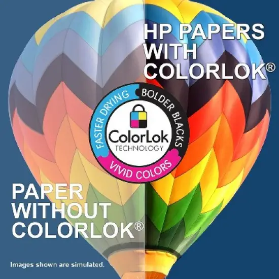 HP Office Ultra-White Paper 92 Bright 20lb 8-1/2 x 11 500/Ream 10/Carton 112101 image {4}