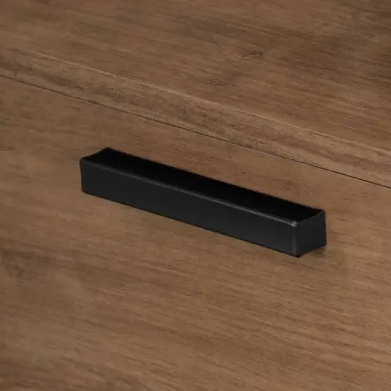 Slendel 1 Drawer Nightstand Light Brown - South Shore image {4}