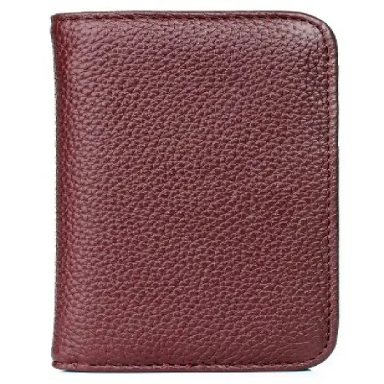 Julia Buxton Hudson Leather Pik-Me-Up Snap Card Case image {4}