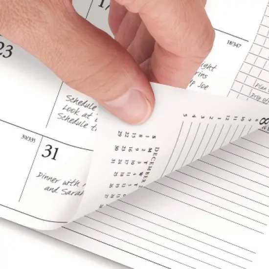 Executive Weekly/Monthly Planner Refill with Hourly Appointments, 8.75 x 6.88, White Sheets, 12-Month (Jan to Dec): 2026 image {3}