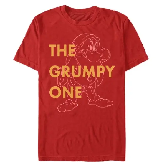 Men's Snow White and the Seven Dwarves Grumpy One T-Shirt image {3}