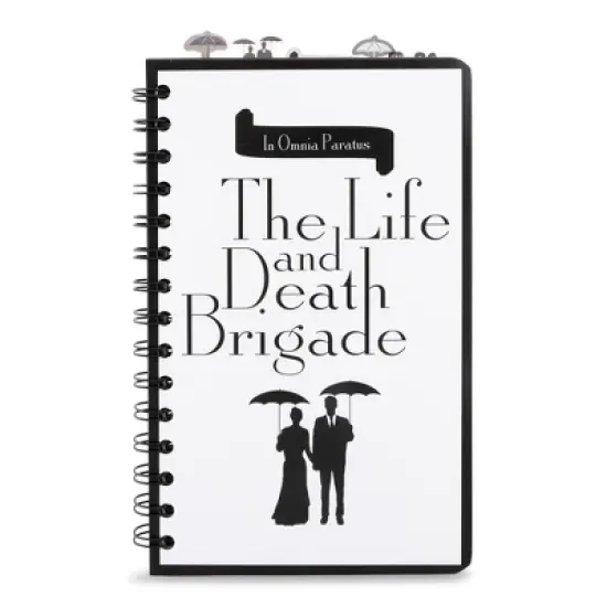 Silver Buffalo Gilmore Girls Life and Death Brigade 5-Tab Spiral Notebook With 75 Sheets image {9}