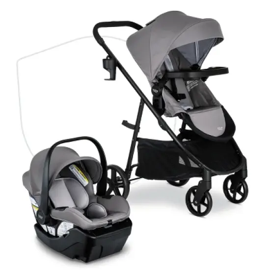 Britax Willow Brook Baby Travel System with Infant Car Seat and Stroller image {5}