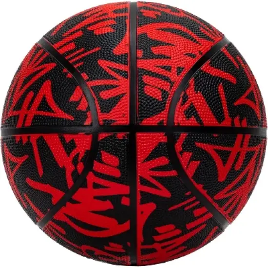 AND1 Fantom Graffiti 27.5 Rubber Basketball : Youth Sized Streetball for Indoor and Outdoor Use, Deep Channel Construction and Durability image {1}