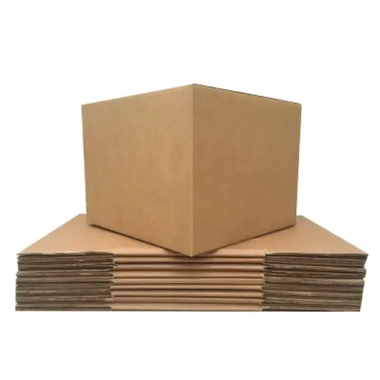 UBMOVE Pack of 10 Extra Large Corrugated Moving Boxes 23" x 23" x 16" image {3}
