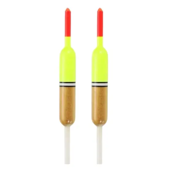 Unique Bargains Plastics Oval Bobber Gear Fishing Floats Rigs 2 Pcs image {9}