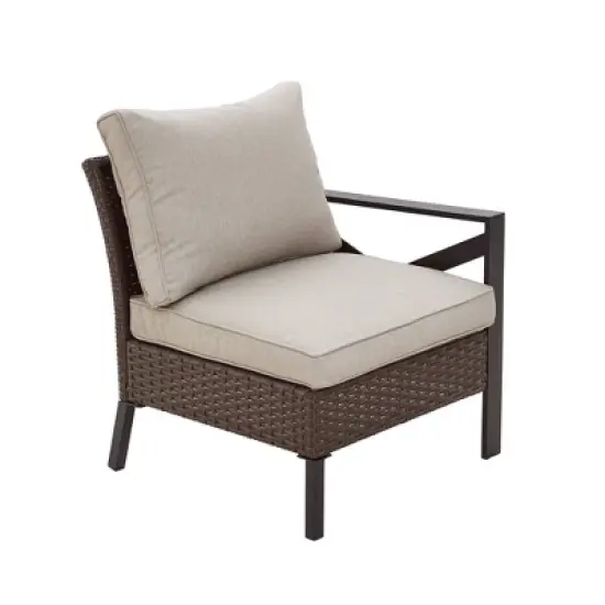 Left Arm Patio Chair - Beige - Patio Festival image {1}