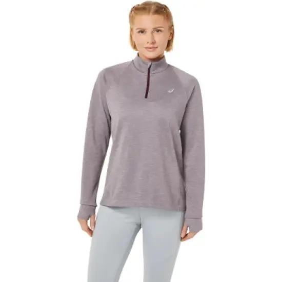 ASICS Women's THERMOPOLIS 1/4 ZIP Running Apparel 2012C038 image {8}