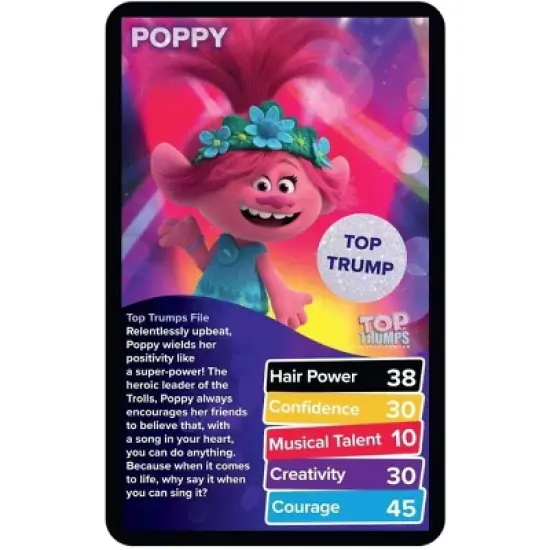 Top Trumps Trolls World Tour Card Game image {2}