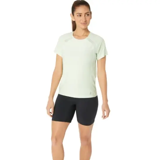 ASICS Women's SHORT SLEEVE PR LYTE TOP Running Apparel 2012B428 image {7}