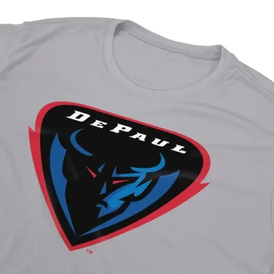 Men's Campus Lab DePaul University Men's Sport Active T-Shirt Primary Logo image {4}