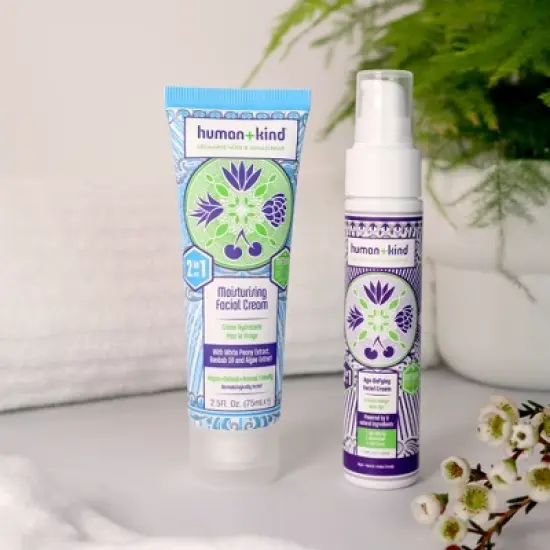 Human+Kind Age-Defying 3-In-1 Cream - Face Cream Moisturizer - 1.69 oz image {2}