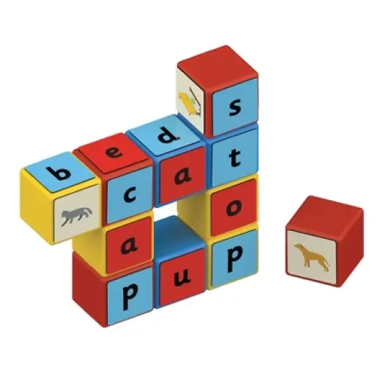 Geomag Magicube Word Building Set, Recycled, 79 Pieces image {7}