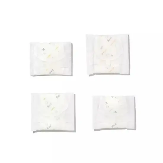 Rael Organic Cotton Cover Large Menstrual Fragrance Free Pads - Unscented - 14ct image {4}