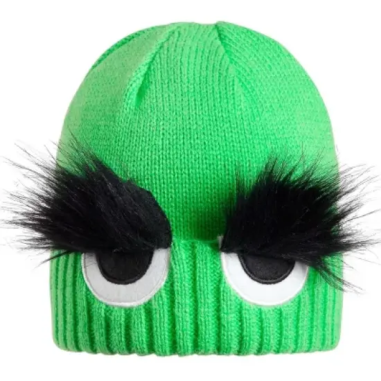 Turtle Fur Boys' Toddler Bushy Eyebrow Beanie image {1}