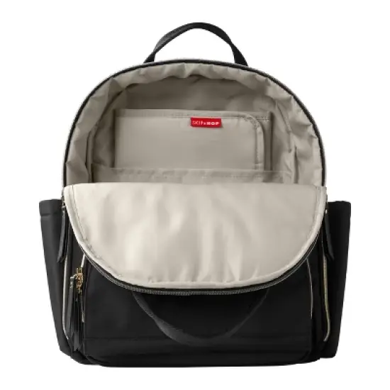 Skip Hop Envi-Luxe Eco Diaper Bag Backpack - Black image {7}
