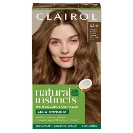 Natural Instincts Clairol Demi-Permanent Hair Color Cream Kit - Brown image {17}