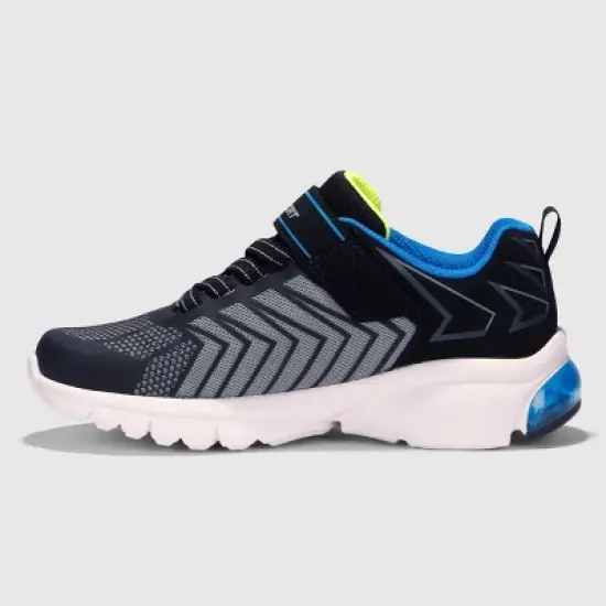 S Sport by Skechers Boys' Adrian Sneakers - Black/Blue image {1}