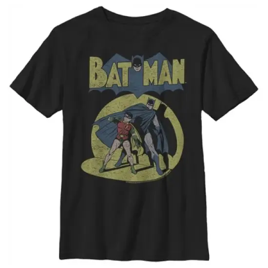Boy's Batman Hero and Sidekick Spotted T-Shirt image {4}