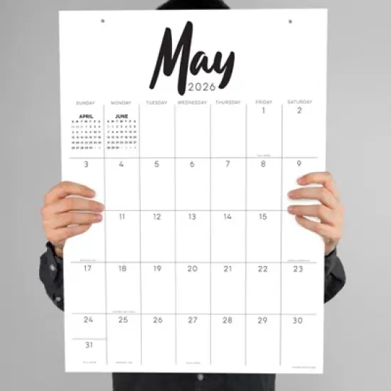 TF Publishing 22.5"x17.5" 2026 Large Art Poster Wall Calendar image {4}