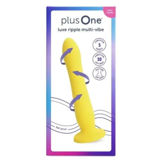 plusOne Luxe Ripple Multivibe Vibrator image {1}