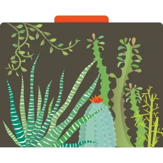 Barker Creek 24ct File Folder Set - Petals & Prickles image {5}