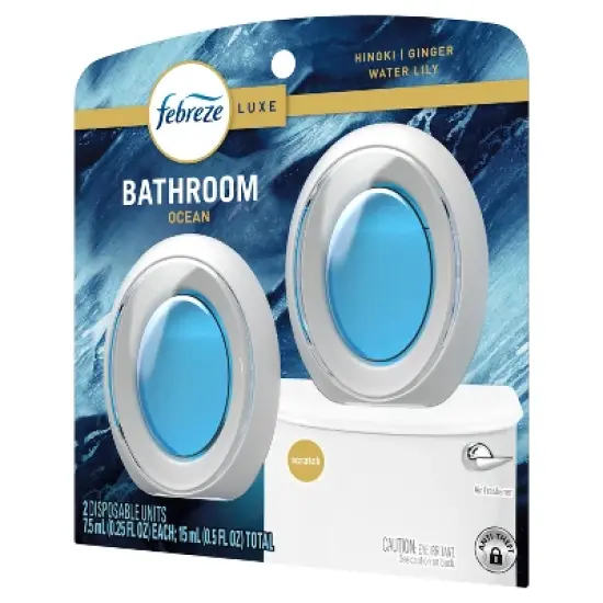 Febreze Ocean Bathroom Air Freshener - 2ct image {11}