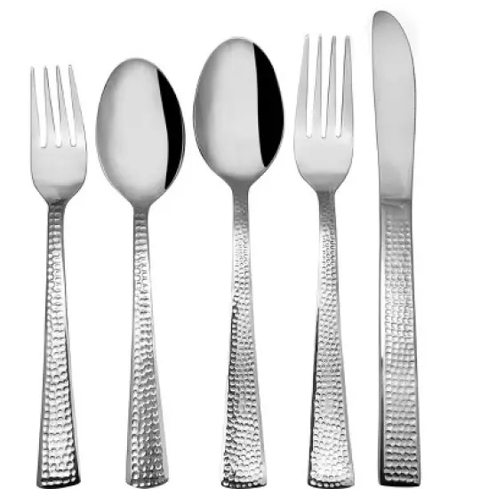 Sol Living 20pc Stainless Steel Silverware Set Service for 4 image {8}
