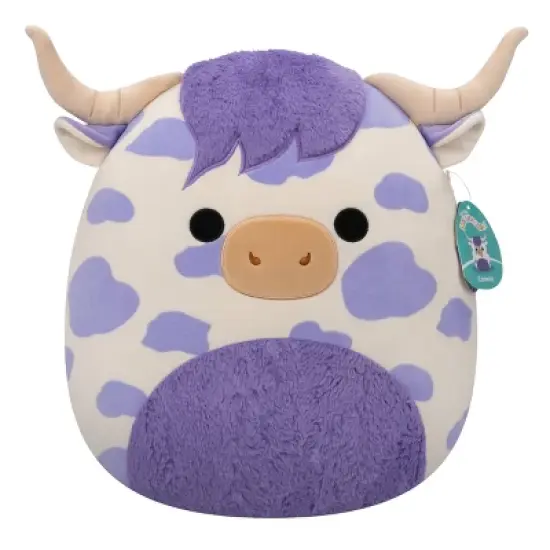 Squishmallows 16" Conway the Purple Spotted Highland Cow Plush Toy (Target Exclusive) image {6}