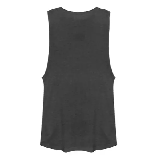Junior's Britney Spears Pop Star Frame Festival Muscle Tee image {2}