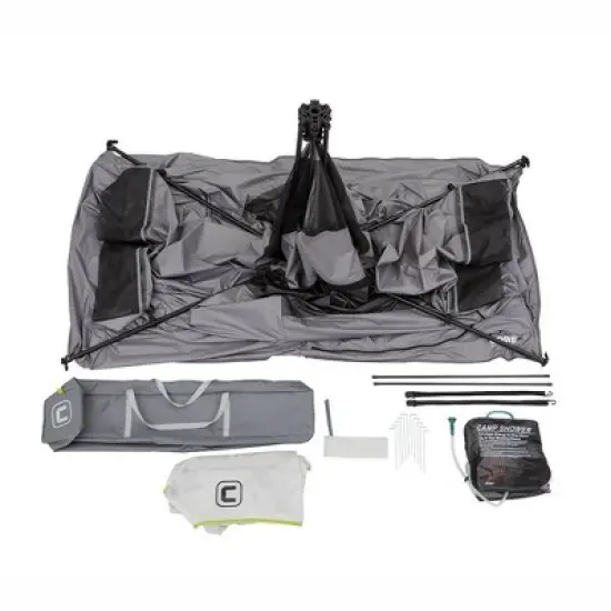 Core Equipment Instant Shower Tent - Gray image {8}
