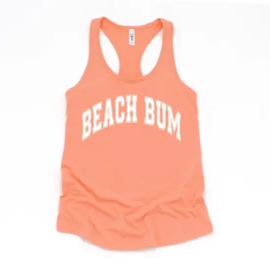 Simply Sage Market Women's Varsity Beach Bum Racerback Tank image {4}