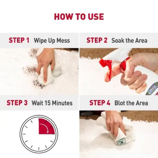 Nature's Miracle Unscented Stain and Odor Remover for Dogs and Cats - 14 fl oz image {5}