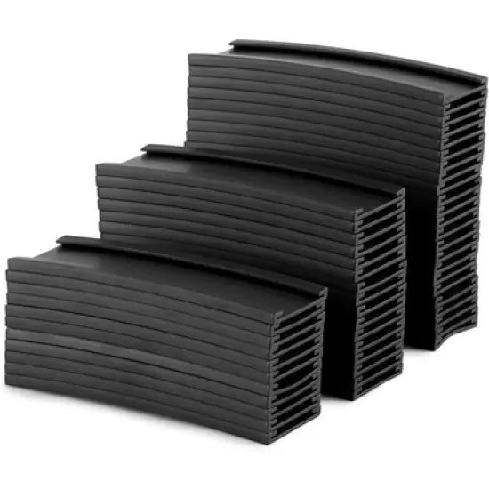 Bright Creations Set of 50 Magnetic Label Holders with Paper Inserts & Clear Protector Film for Shelf Bins, 1x3 inches image {5}