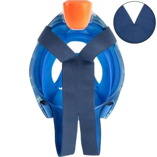 Decathlon Subea Easybreath 500 Surface Full Face Snorkel Mask, Adult and Teens image {4}