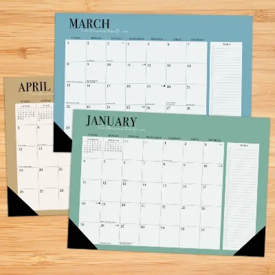 Willow Creek Press 17"x12" 2026 Urban Chic Small Monthly Deskpad image {1}