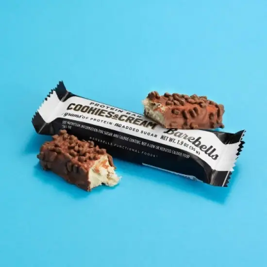 Barebells Protein Single Bars - Cookies and Cream - 55gms image {2}