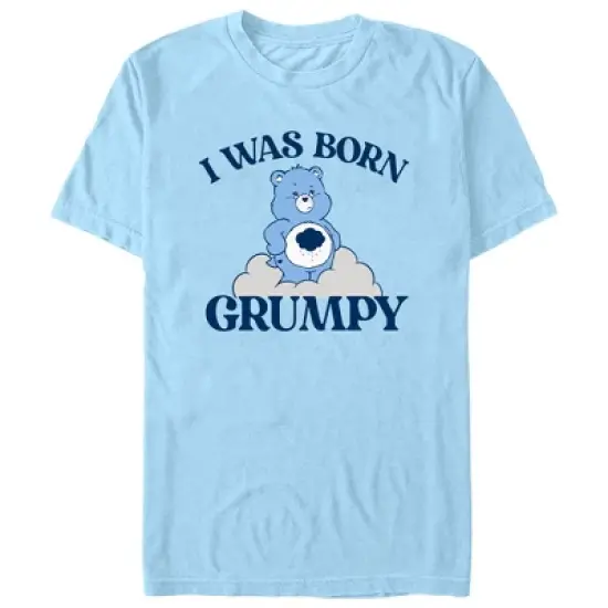 Men's Care Bears I Was Born Grumpy T-Shirt image {3}