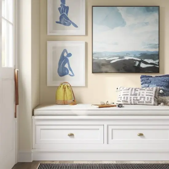 36" x 36" Blue Sky Landscape Framed Canvas - Threshold&trade; image {1}