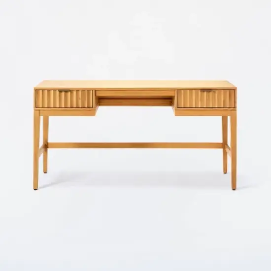 Thousand Oaks Wood Scalloped Desk - Threshold&trade; designed with Studio McGee image {2}