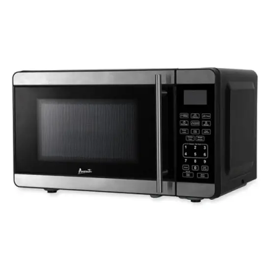 Avanti 0.7 Cu Ft Microwave Oven, 700 Watts, Black image {2}