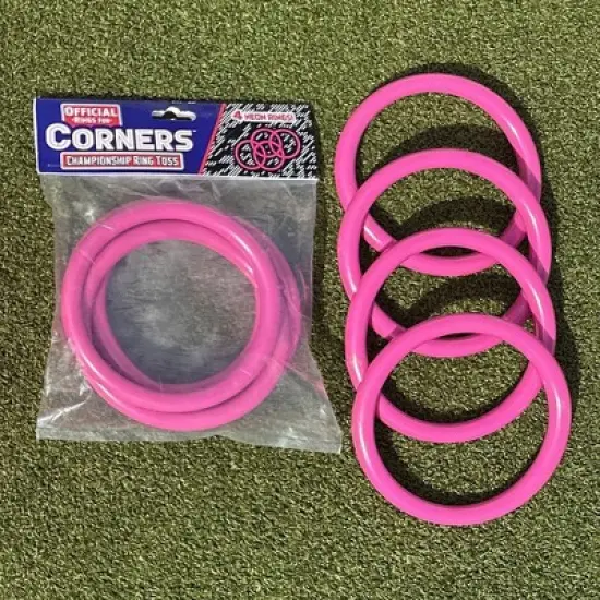Corners Championship: Magenta Ring Toss 4 Piece Set image {3}