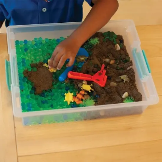 Kaplan Early Learning Pond Habitat Sensory Bin image {3}