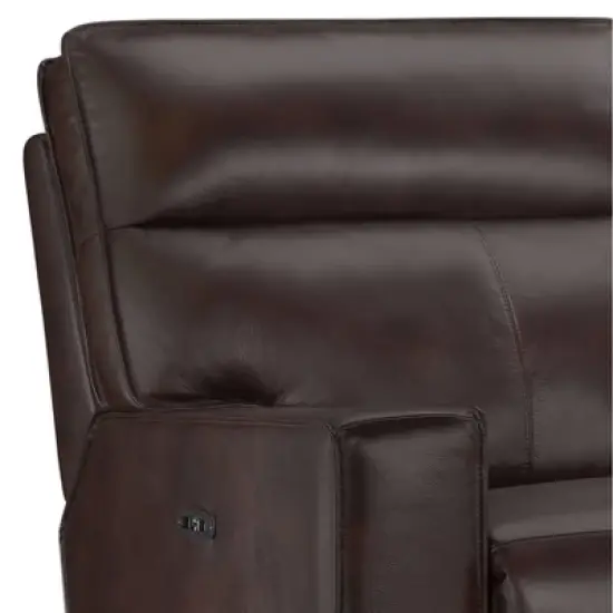 Easley Leather Power Reclining Sofa - Abbyson Living image {2}