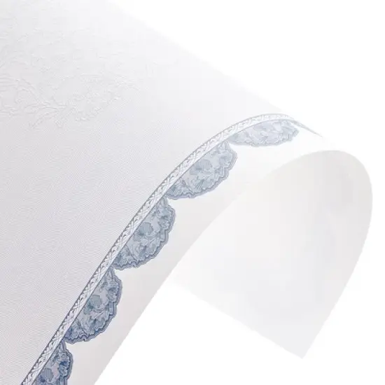 Best Paper Greetings 96 Sheets Certificate Paper for Printing with Navy Blue Floral Border, Printable Award Certificates, 8.5 x 11 In image {6}